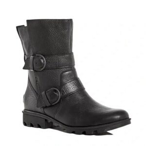 Sorel Black Combat & Moto Boots